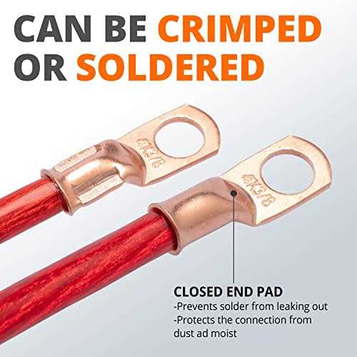 Wirefy Gauge Wire Lugs Copper Cable Lugs - MT - Mrs Treak