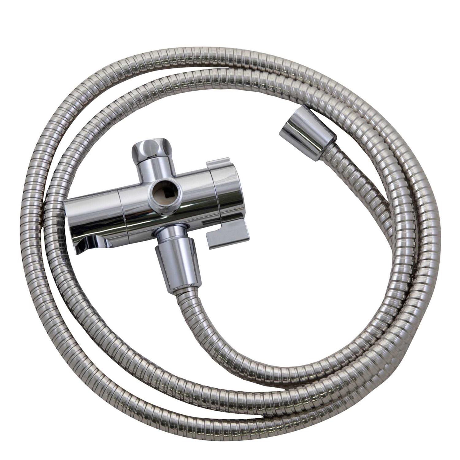 Design House Three-Way Shower Diverter and Hose - MT - Mrs Treak