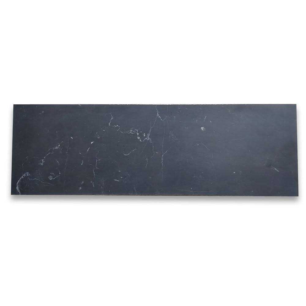 Nero Marquina Black Marble Tile Honed - MT - Mrs Treak