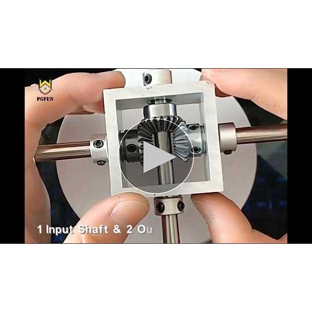 Pgfun 1:1 Right Angle Bevel Gearbox 1 Module 20 Teeth 90A Angle Drive Steering Gear Device Simple Mechanical Diy Module - MT - Mrs Treak