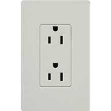 Lutron SCR-15-DE Claro 15A 125V Receptacle, Deep Sea - MT - Mrs Treak