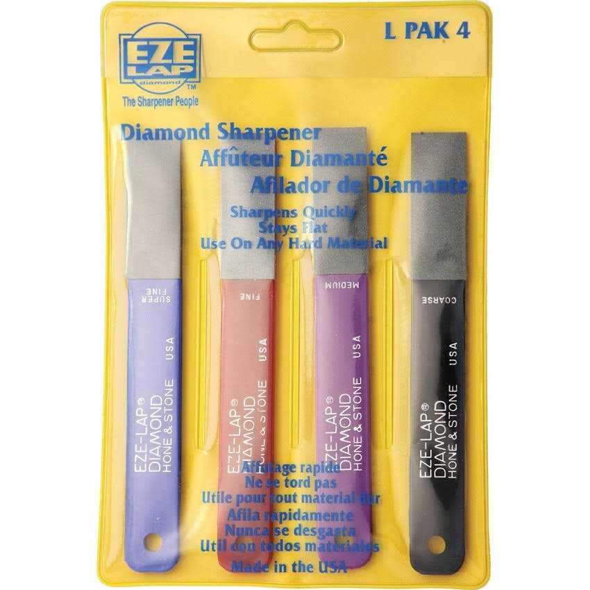 Eze-Lap Diamond Sharpener Set EZLPACK - MT - Mrs Treak