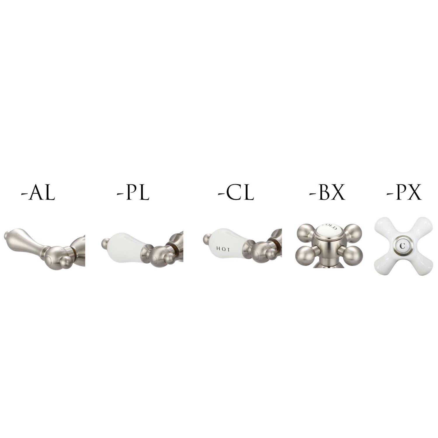 Water Creation F1-0003 Vintage Classic Basin Cocks Lavatory Faucets - MT - Mrs Treak