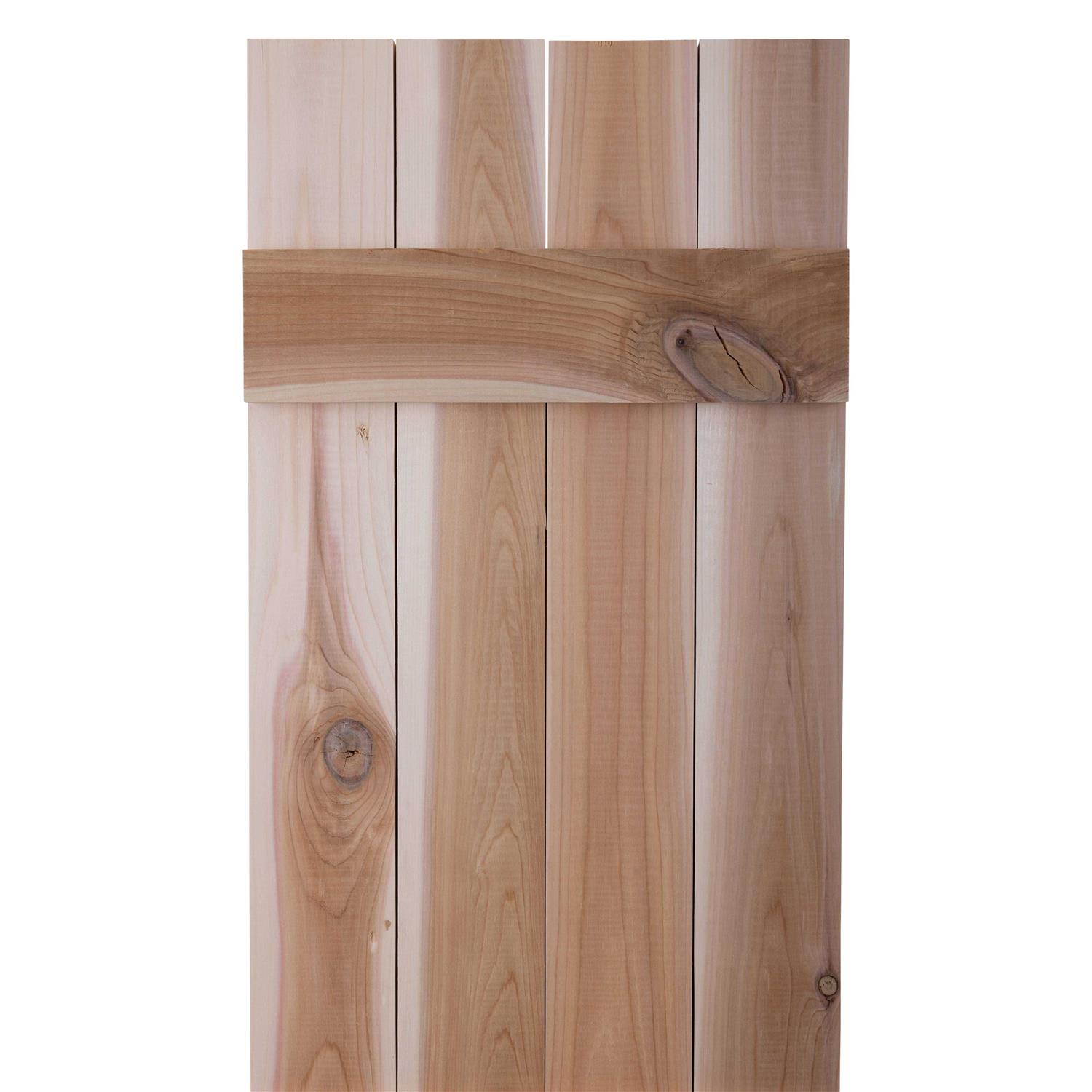 Dogberry Collections Board Batten Shutters Pair - MT - Mrs Treak