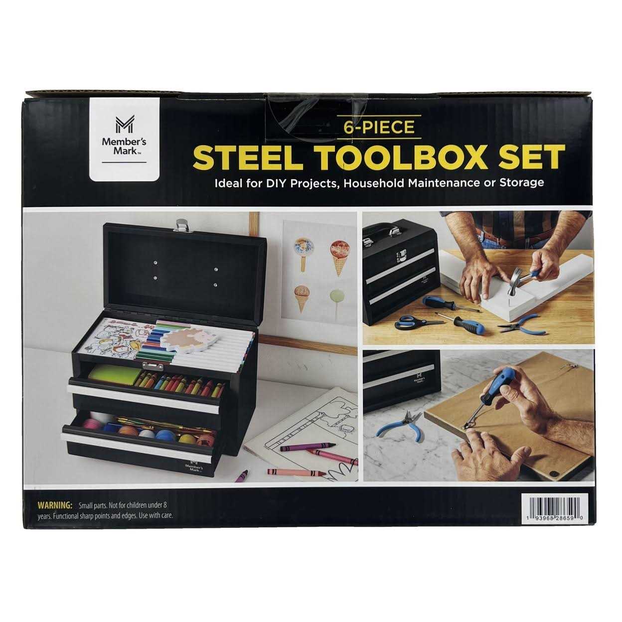 Member’s Mark 11 Toolbox with 5 Piece Tool Set - MT - Mrs Treak