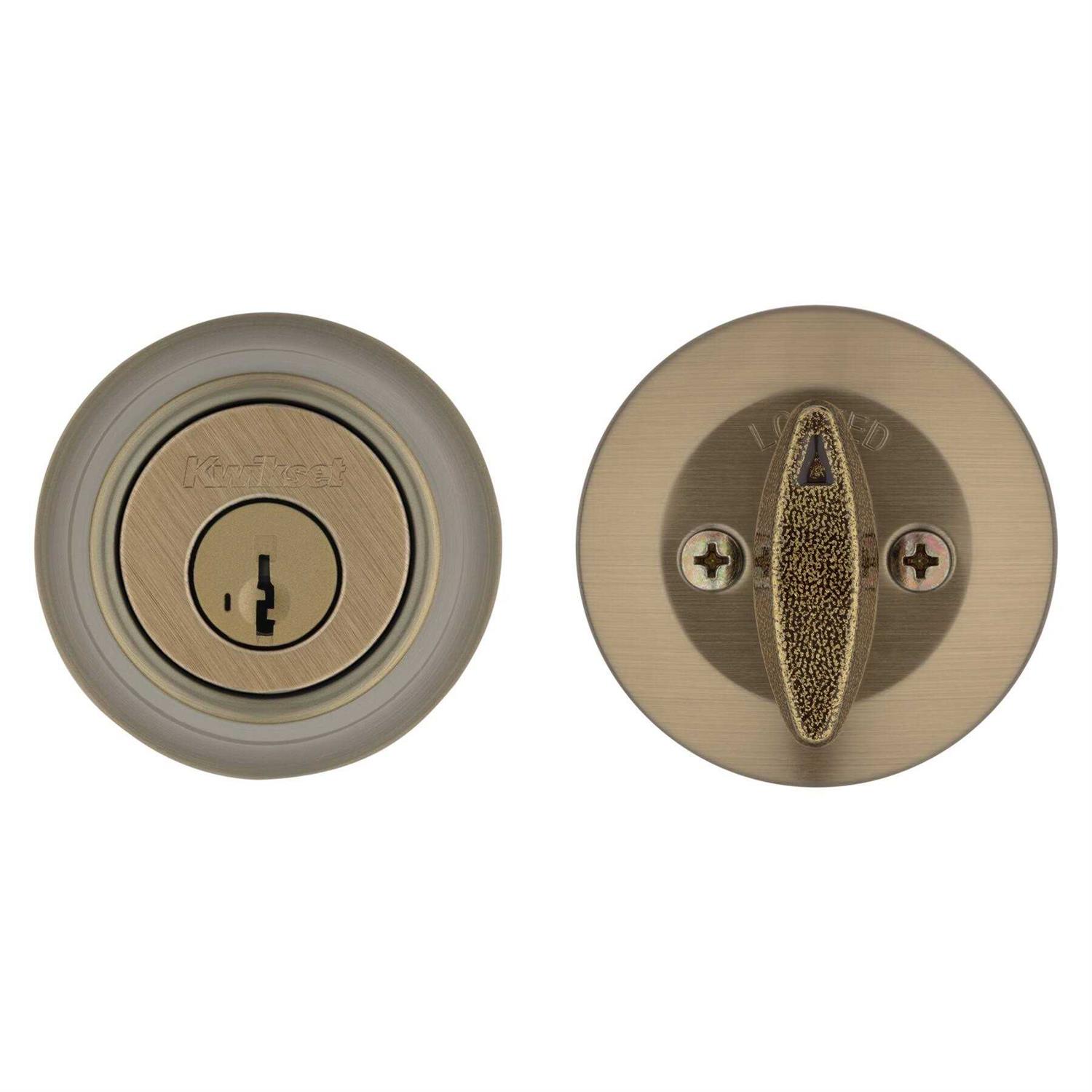 Kwikset Single Cylinder Deadbolt SmartKey - MT - Mrs Treak