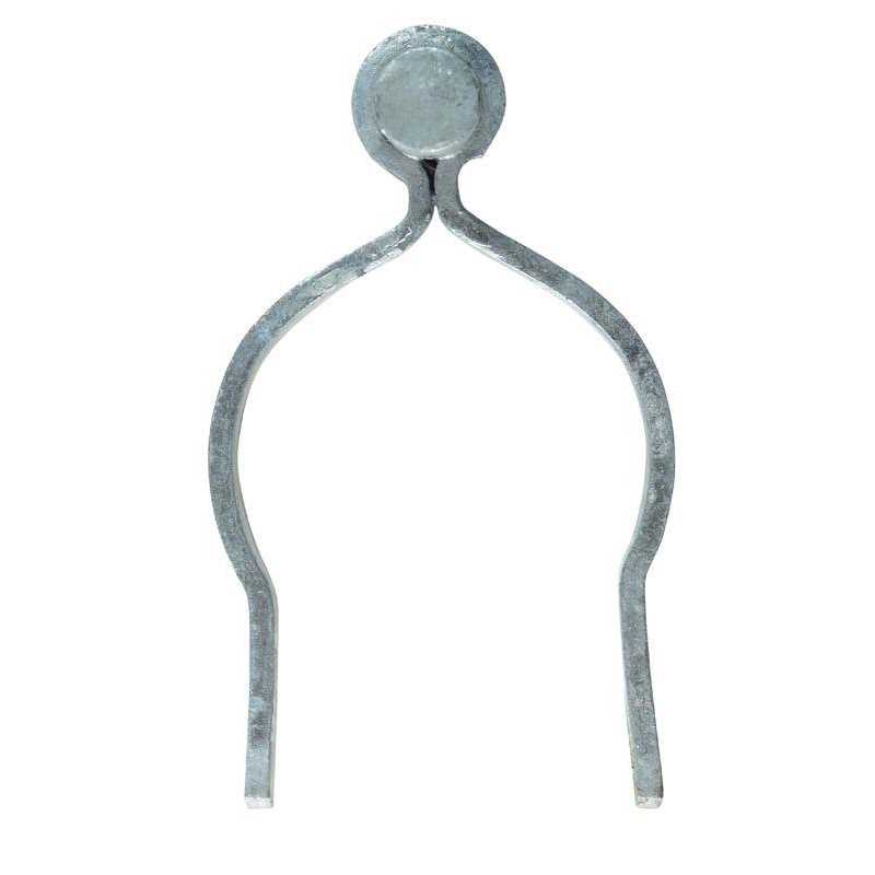 YardGard 96 in. H x 2-3/8 in. W 16 Ga. Metal Chain Link Fence Corner Post - MT - Mrs Treak