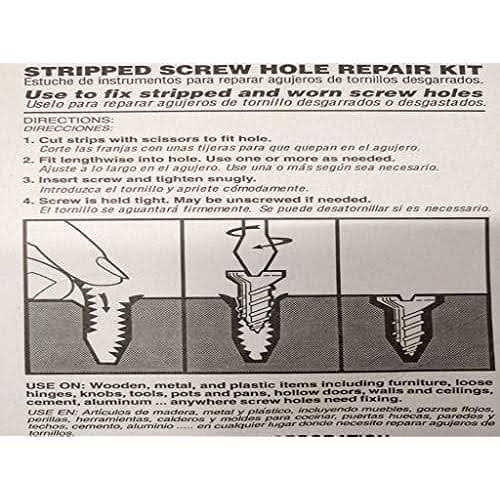 Woodmate 2498 Mr Grip Screw Hole Repair Kit - MT - Mrs Treak