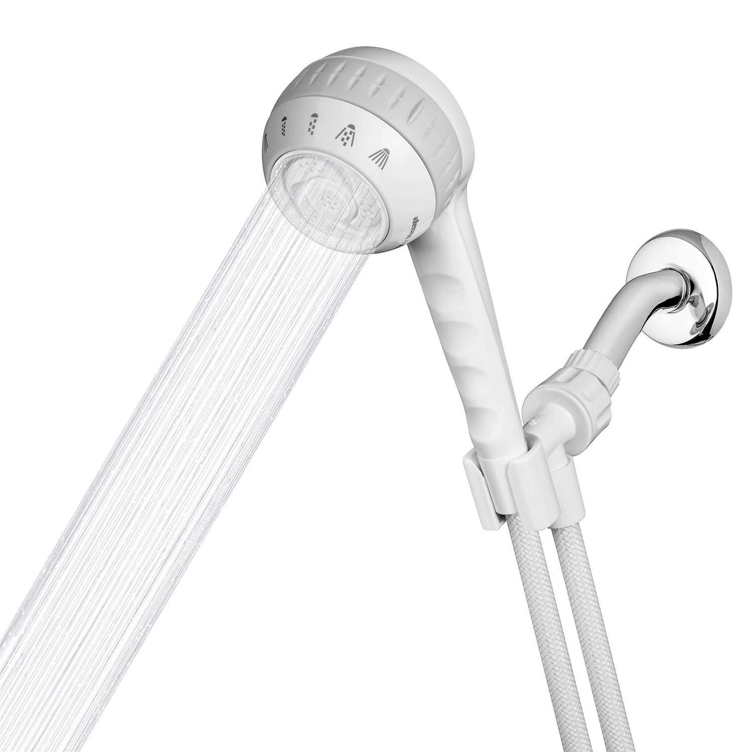 Waterpik Handheld Showerhead PowerPulse+ Brushed Nickel 6 settings 1.8 gpm - MT - Mrs Treak