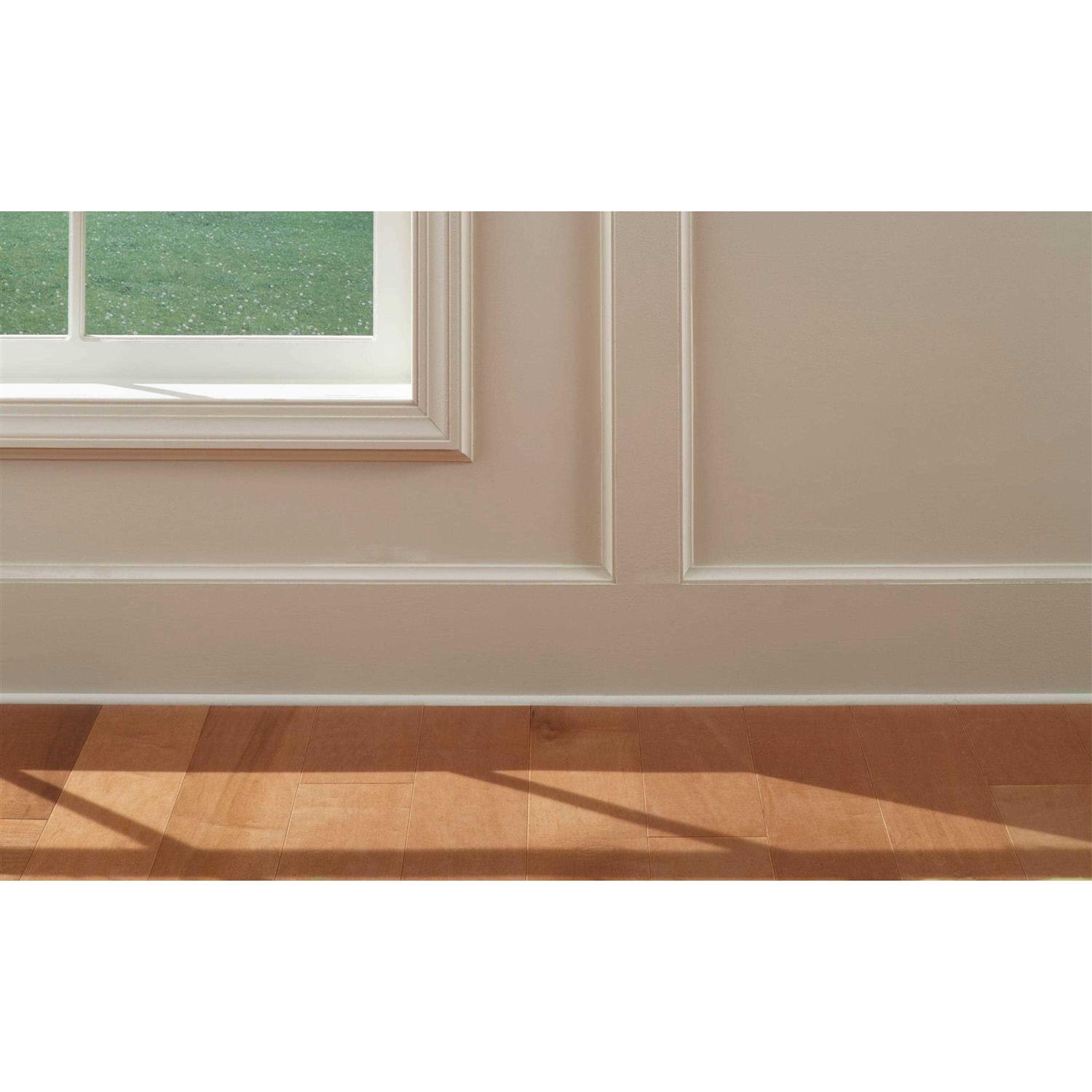 Unbranded 11/16-in x 12-ft Traditional Primed Pine Quarter Round Moulding L04106212BDL240 - MT - Mrs Treak
