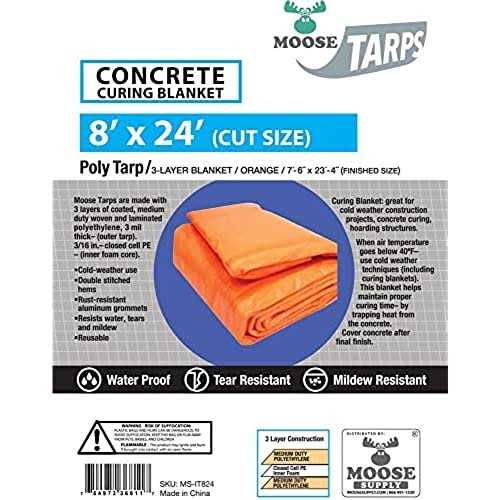Moose Supply Concrete Curing Blanket - MT - Mrs Treak