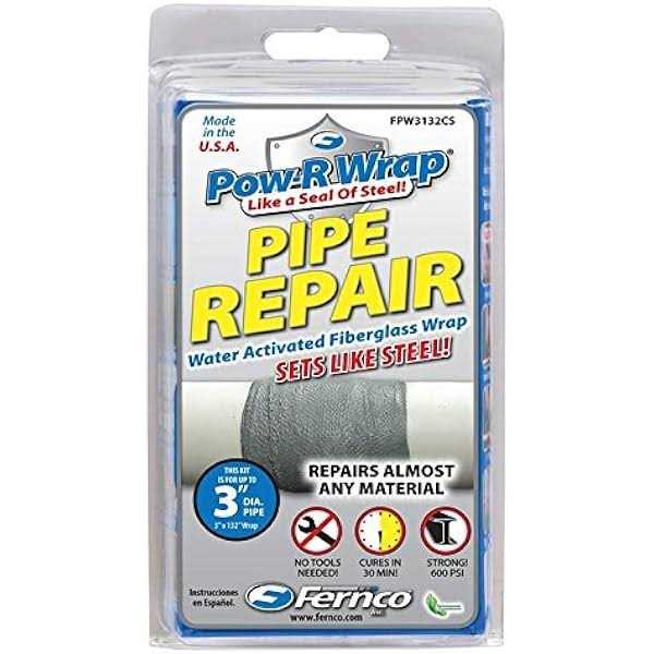 Fernco FPW248CS Pow-R Wrap Pipe Repair Kit - MT - Mrs Treak
