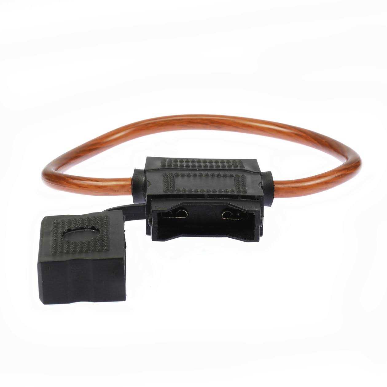 Vonsom 4 Way Power Distribution Block 1x 0/2/4 AWG Gauge in / 4X 4/8/10 Gauge Out Amp Power Distribution Ground Distributor Connecting Block for Car - MT - Mrs Treak