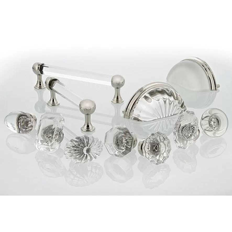 Nostalgic Warehouse Waldorf Crystal 1 3/8 Cabinet Knob - MT - Mrs Treak