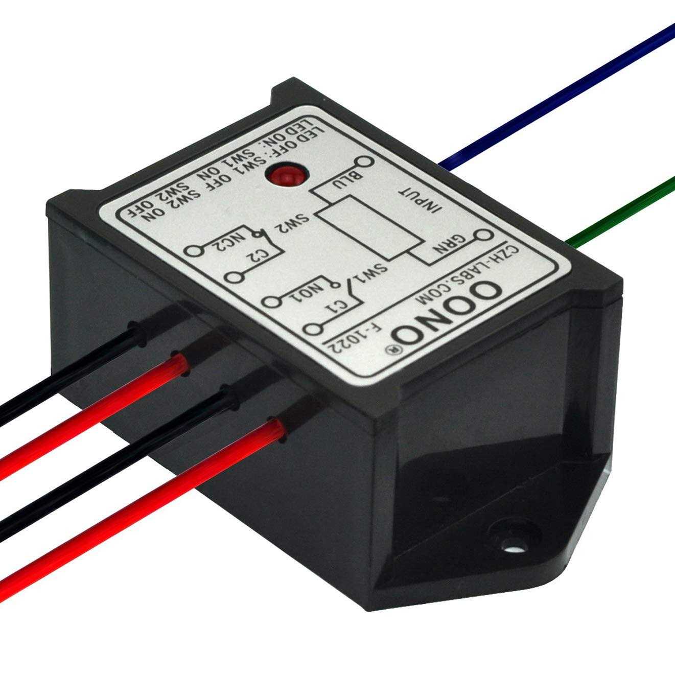 OONO DPST 1NO 1NC 8Amp Power Relay Module - MT - Mrs Treak