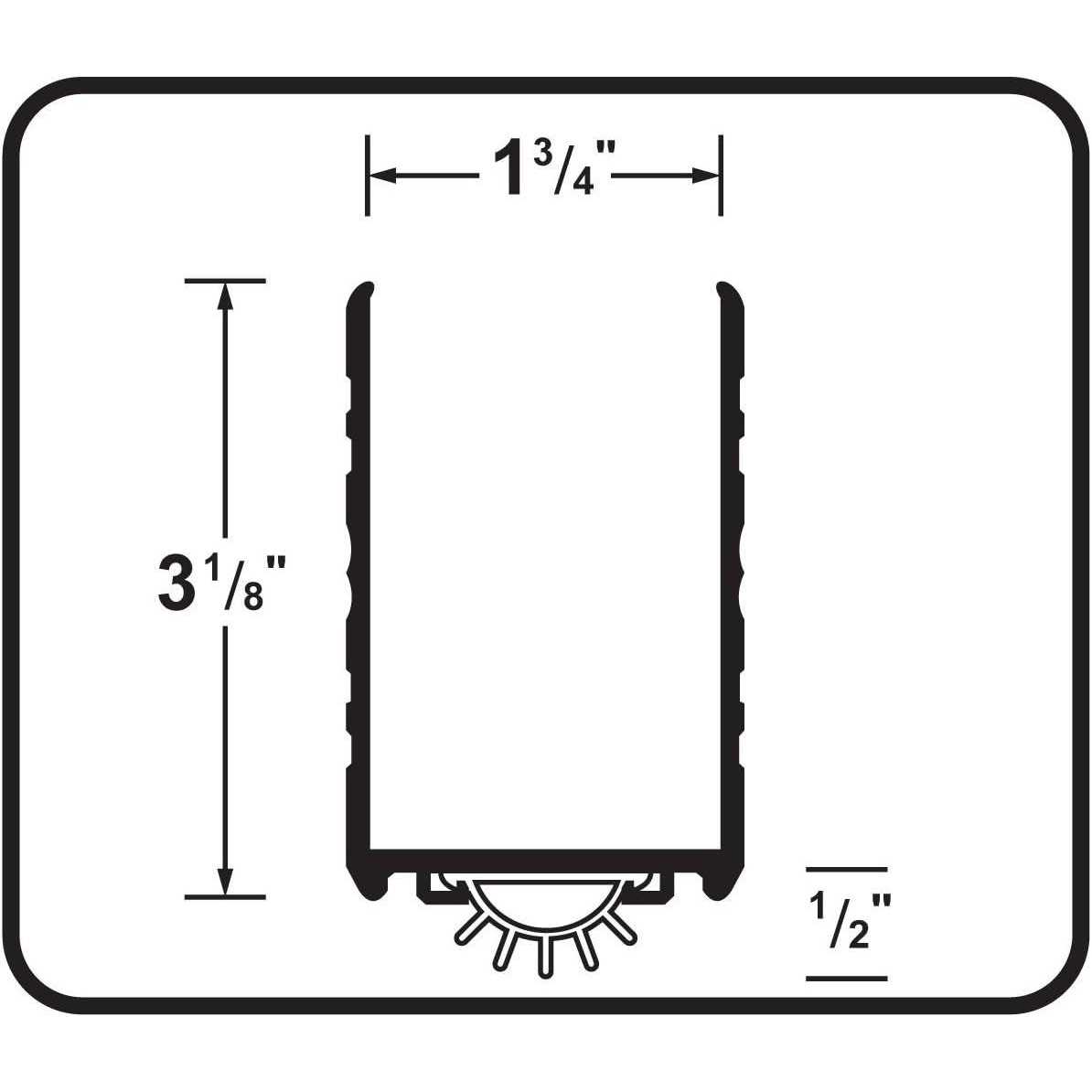 M-D Building Products 68387 Saddle Threshold 36 - MT - Mrs Treak