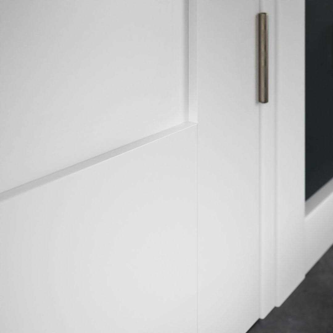 eightdoors 80 in. x 1-3/8 in. Contemporary U-Grooved Design Solid Composite Core RDL - MT - Mrs Treak