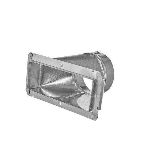 Master Flow 14 in. x 8 in Register Box with Flange - MT - Mrs Treak