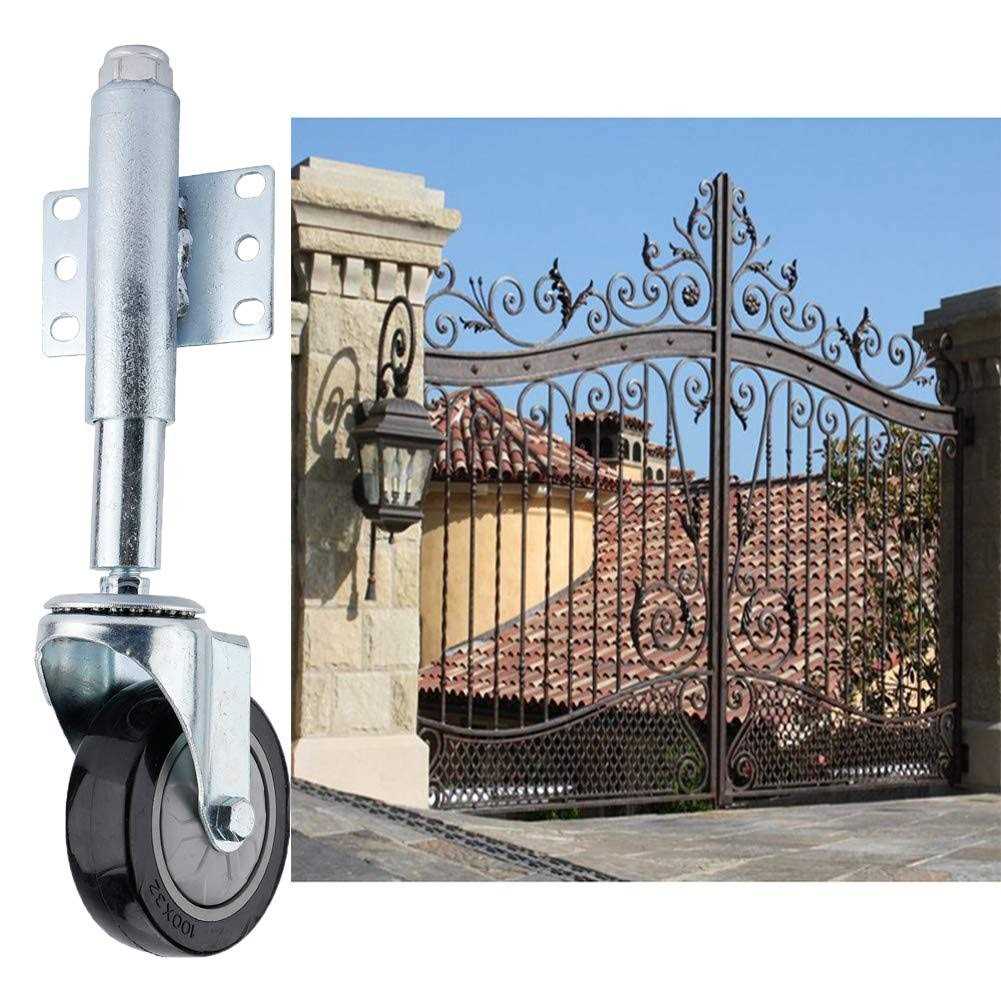 Yaegoo 4 PU Gate Heavy Duty Spring Loaded Swivel Caster - MT - Mrs Treak