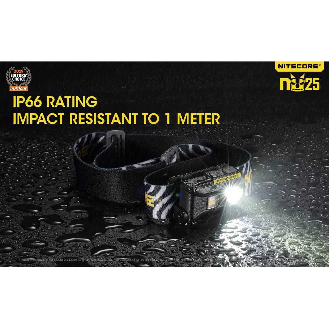 Nitecore NU25 Headlamp - MT - Mrs Treak
