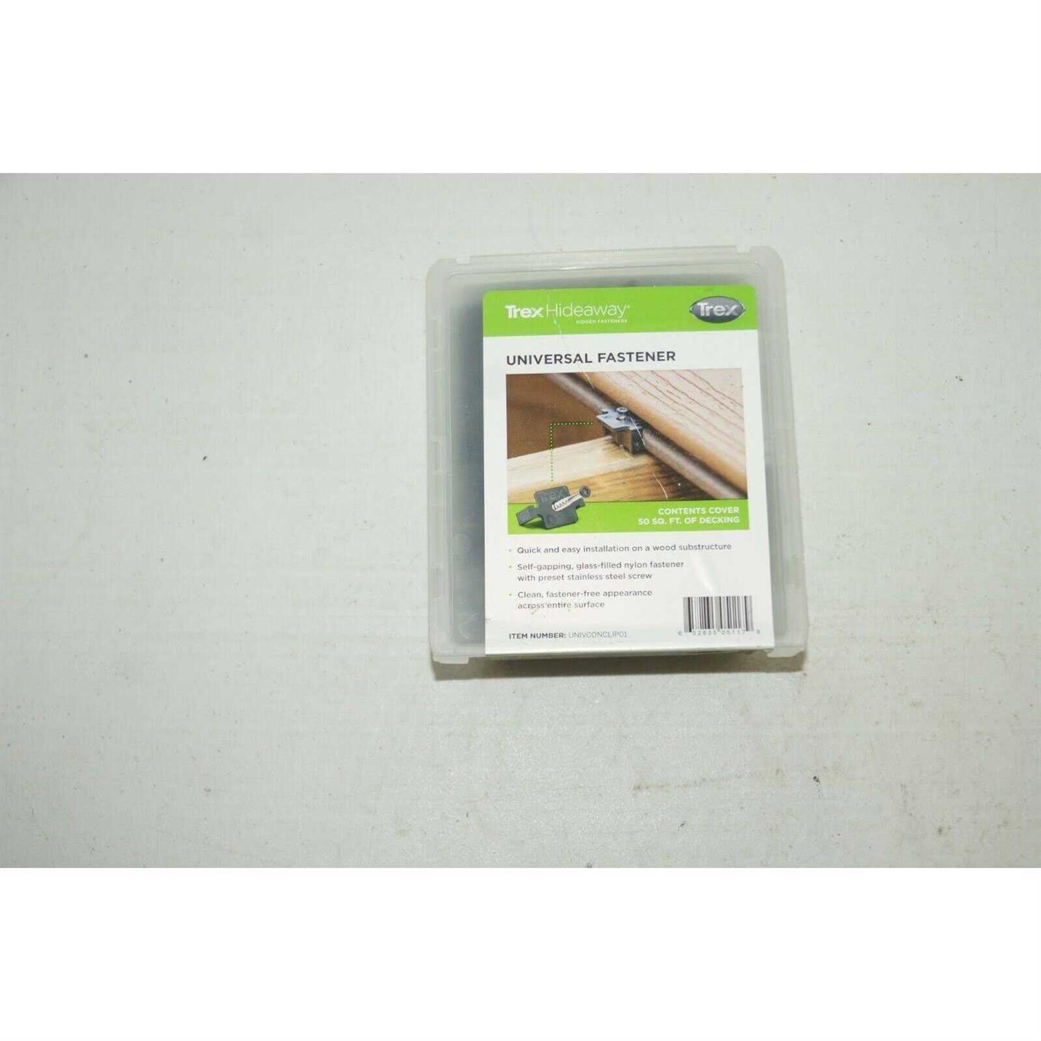 Trex Hideaway Hidden Fasteners Universal Fastener Combination Pack - MT - Mrs Treak