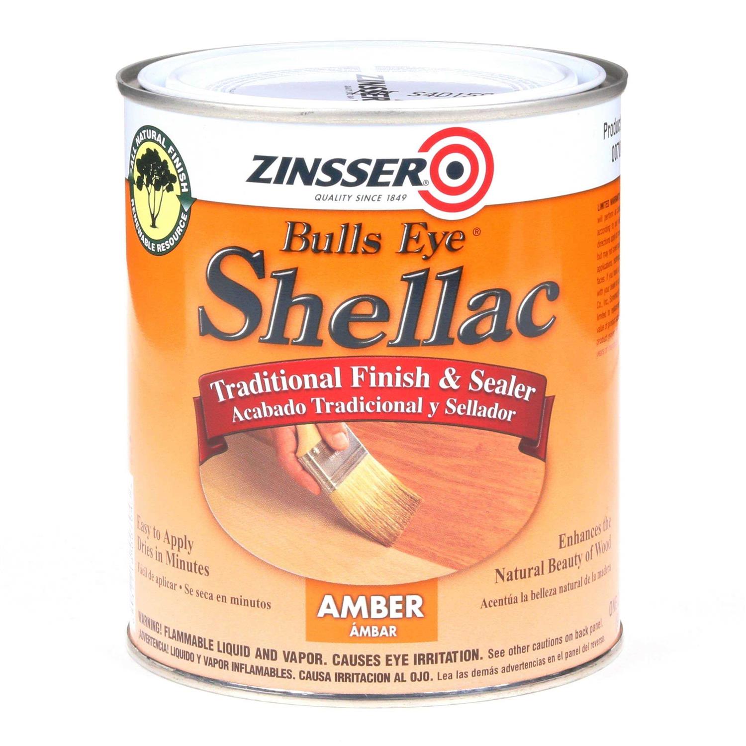Zinsser Bulls Eye Shellac - MT - Mrs Treak