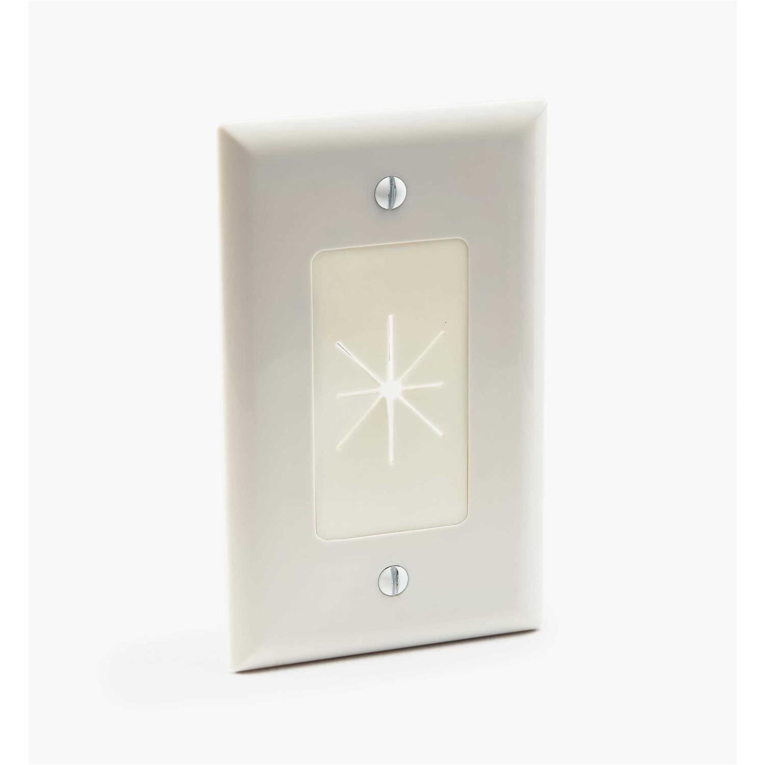 Datacomm 45-0006-WH Hole Saw Plate - MT - Mrs Treak