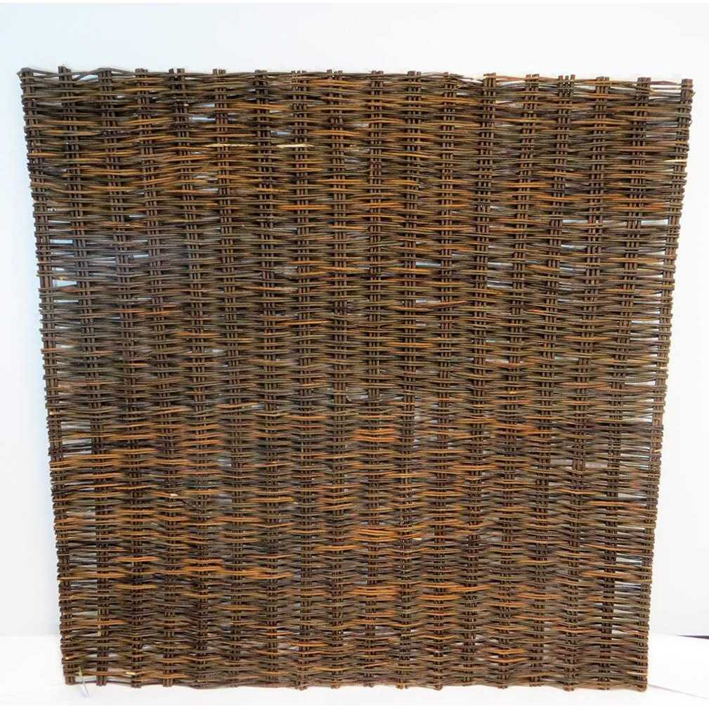 Woven Hurdle Wood Fence Panel MGP - MT - Mrs Treak