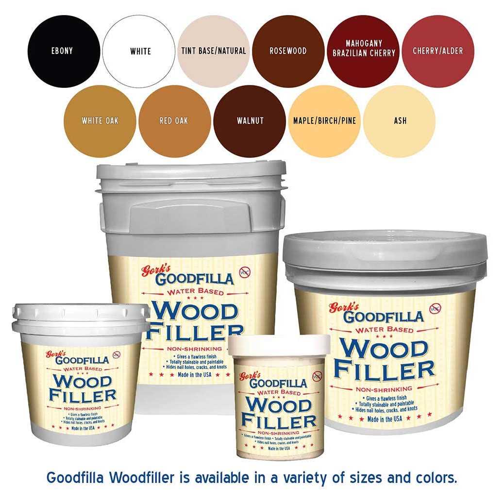 Water-Based Wood & Grain Filler Goodfilla - MT - Mrs Treak