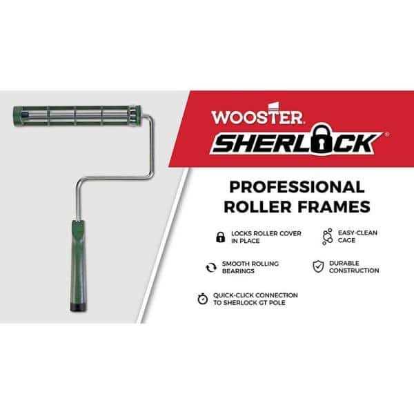 Wooster RR663-9 Pro/Doo-Z FTP Roller Cover - MT - Mrs Treak