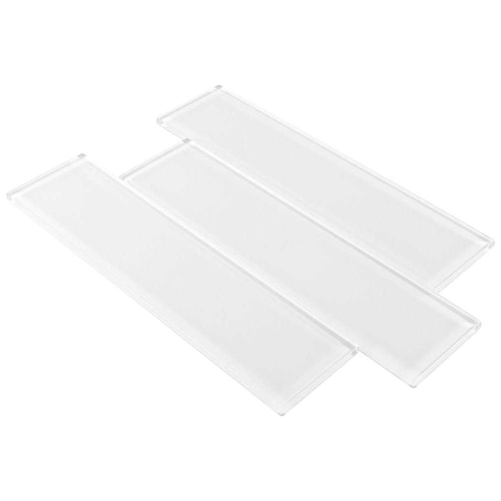 Elida Ceramica Stonescape White Marble 12-in x 12-in Carrara-Look Recycled Glass Pebble Marble Look Tile LW2007001 - MT - Mrs Treak