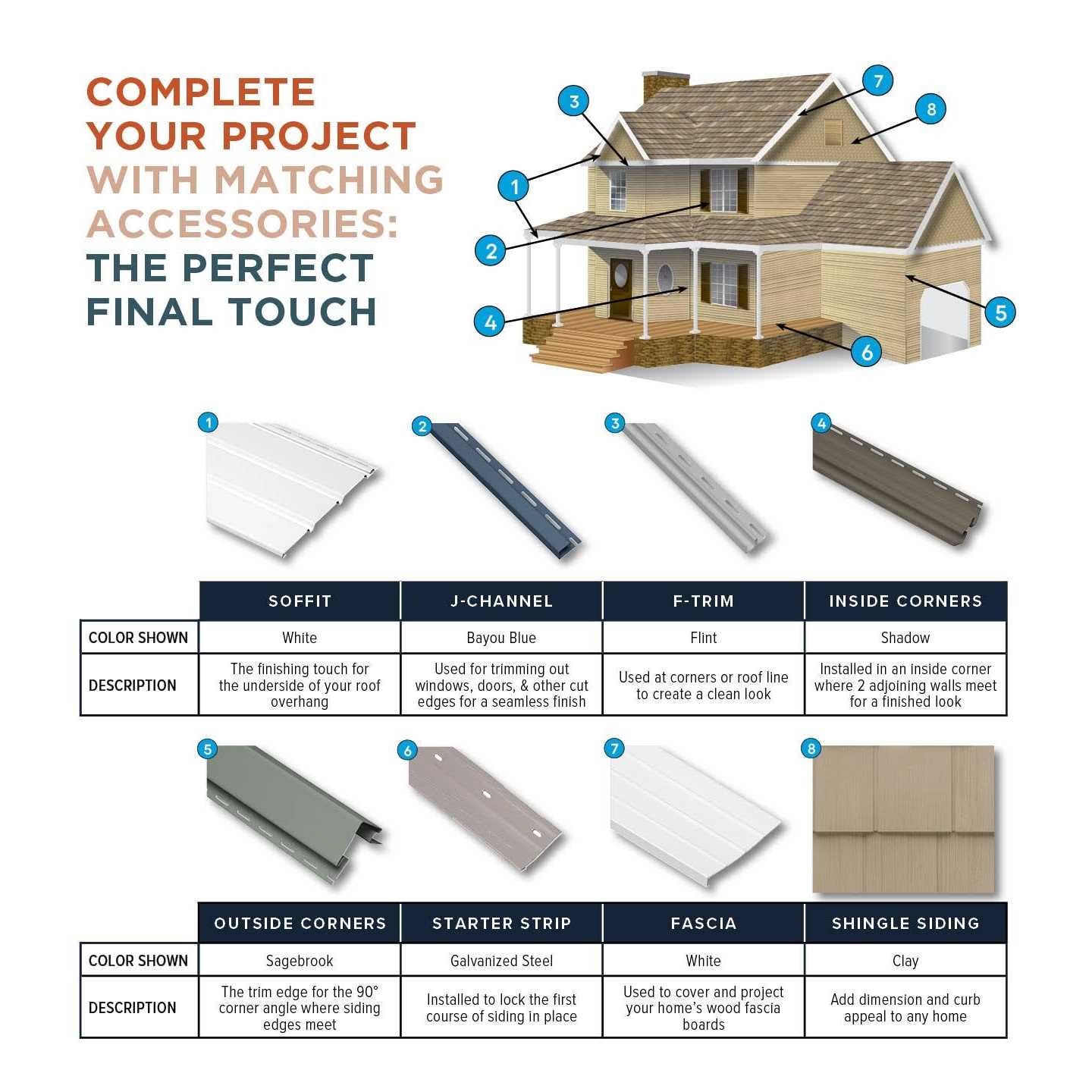 Lowe’s Vision Pro Double 4-in Dutch Lap Flint Vinyl Siding Panel 8-in x 150-in 634963 - MT - Mrs Treak