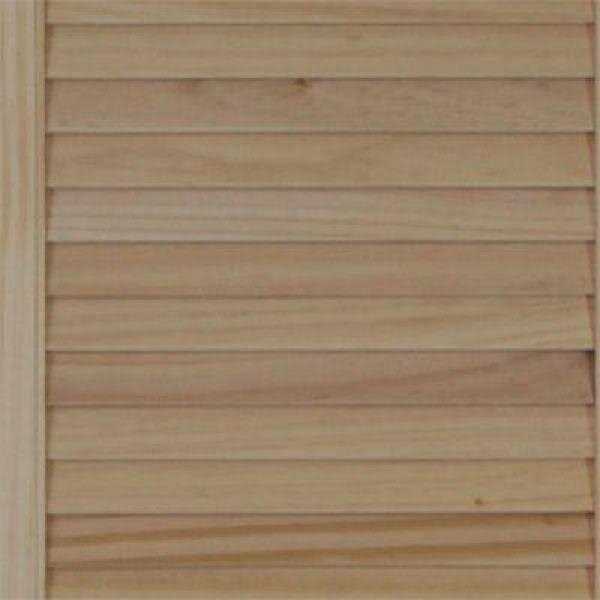Louvered Wood Painted Plantation Bi-Fold Door Kimberly Bay Size: 35.69 x 80 - MT - Mrs Treak