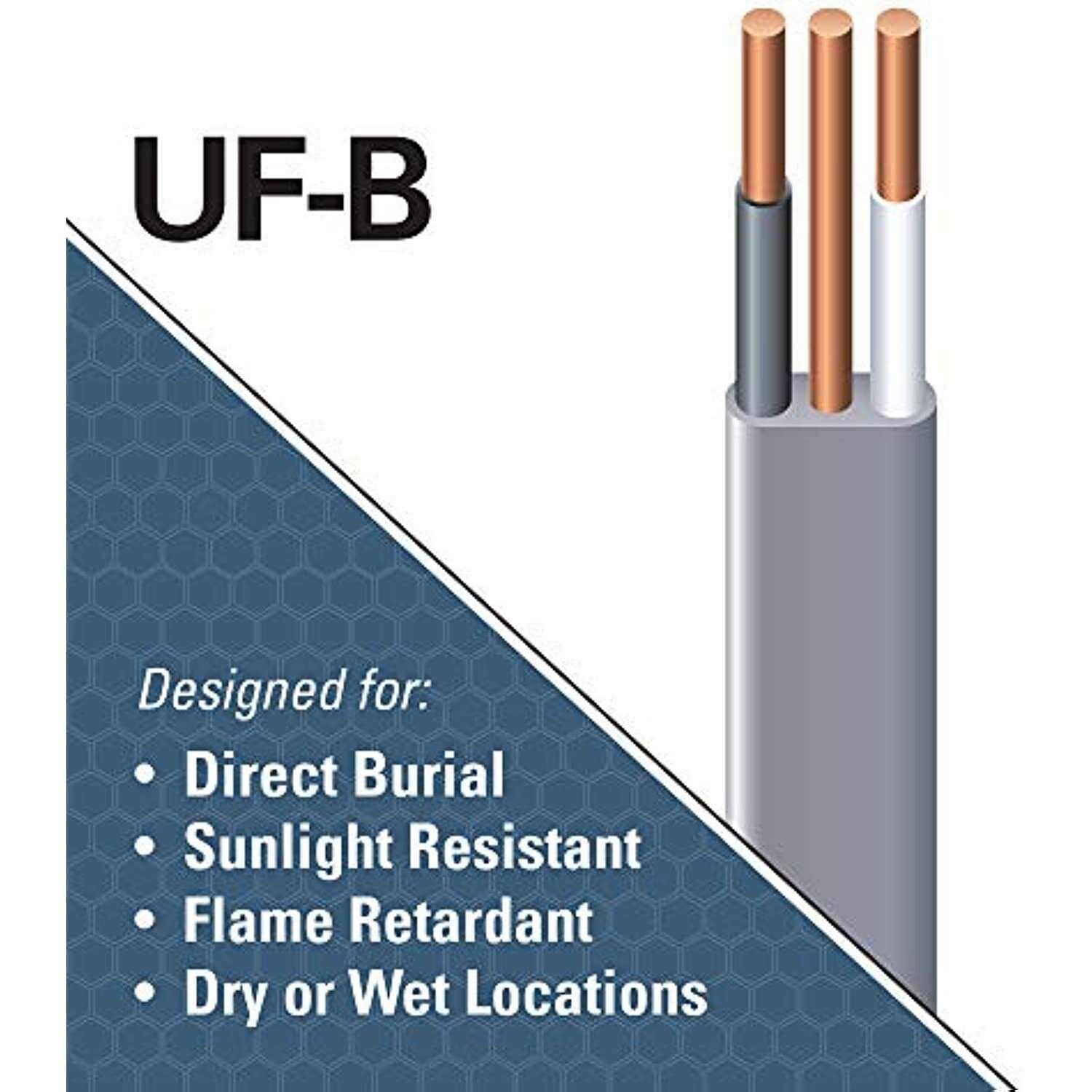 Southwire 12/2UF-WGX50 Building Wire 50′ - MT - Mrs Treak