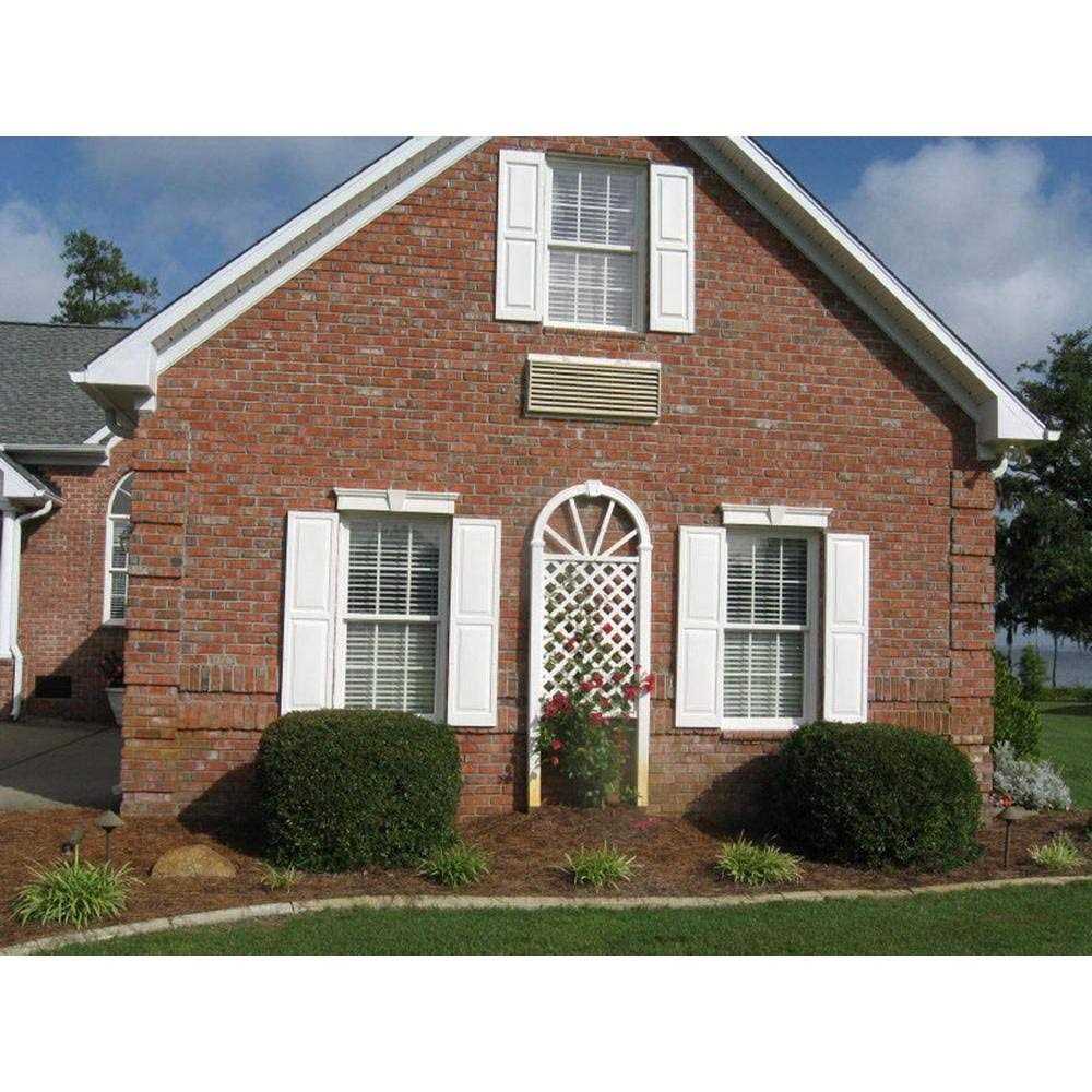 Ekena Millwork Lifetime Vinyl Standard Cathedral Top Center Mullion - MT - Mrs Treak