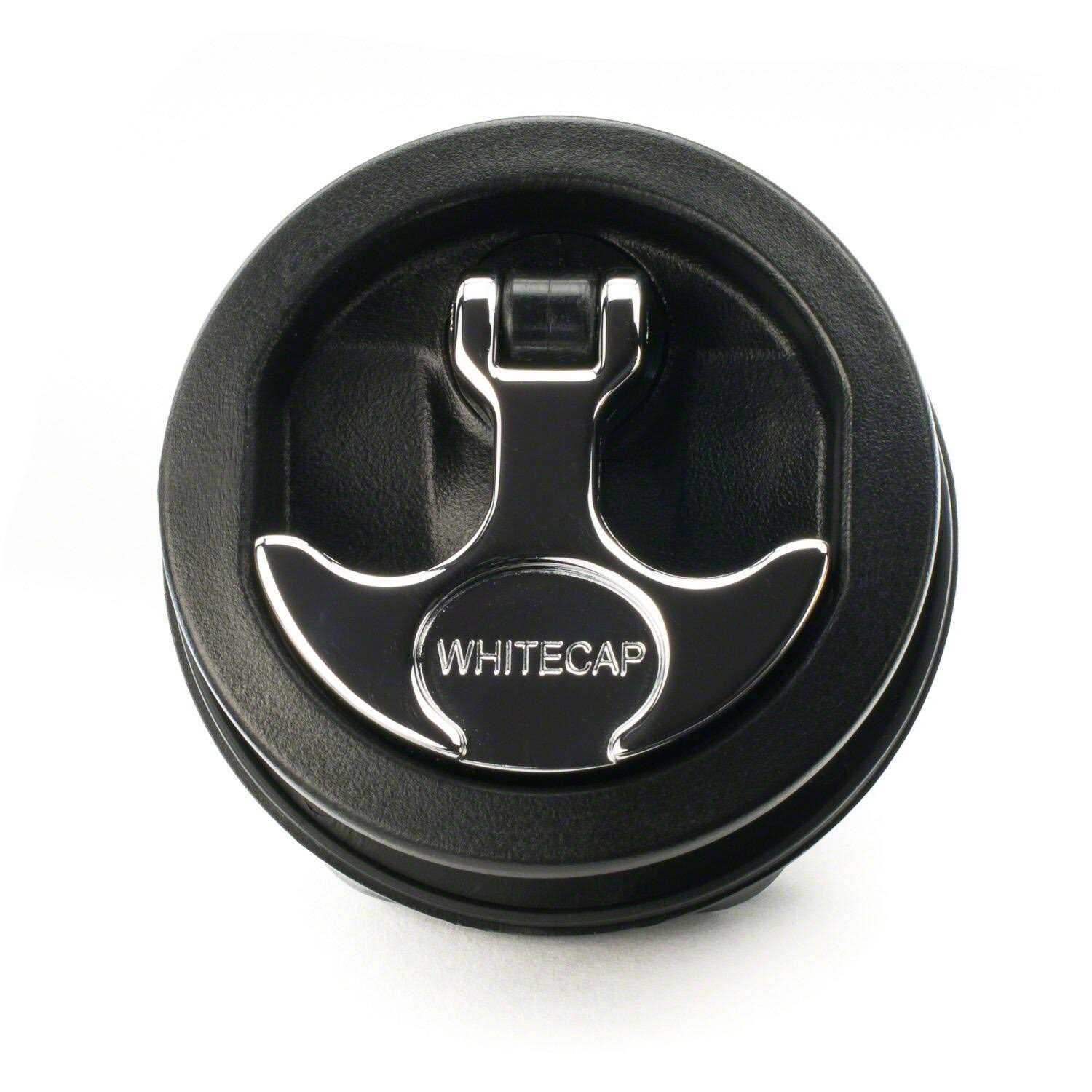 Whitecap T-Handle Latch Chrome Plated Zamac/White Nylon - MT - Mrs Treak