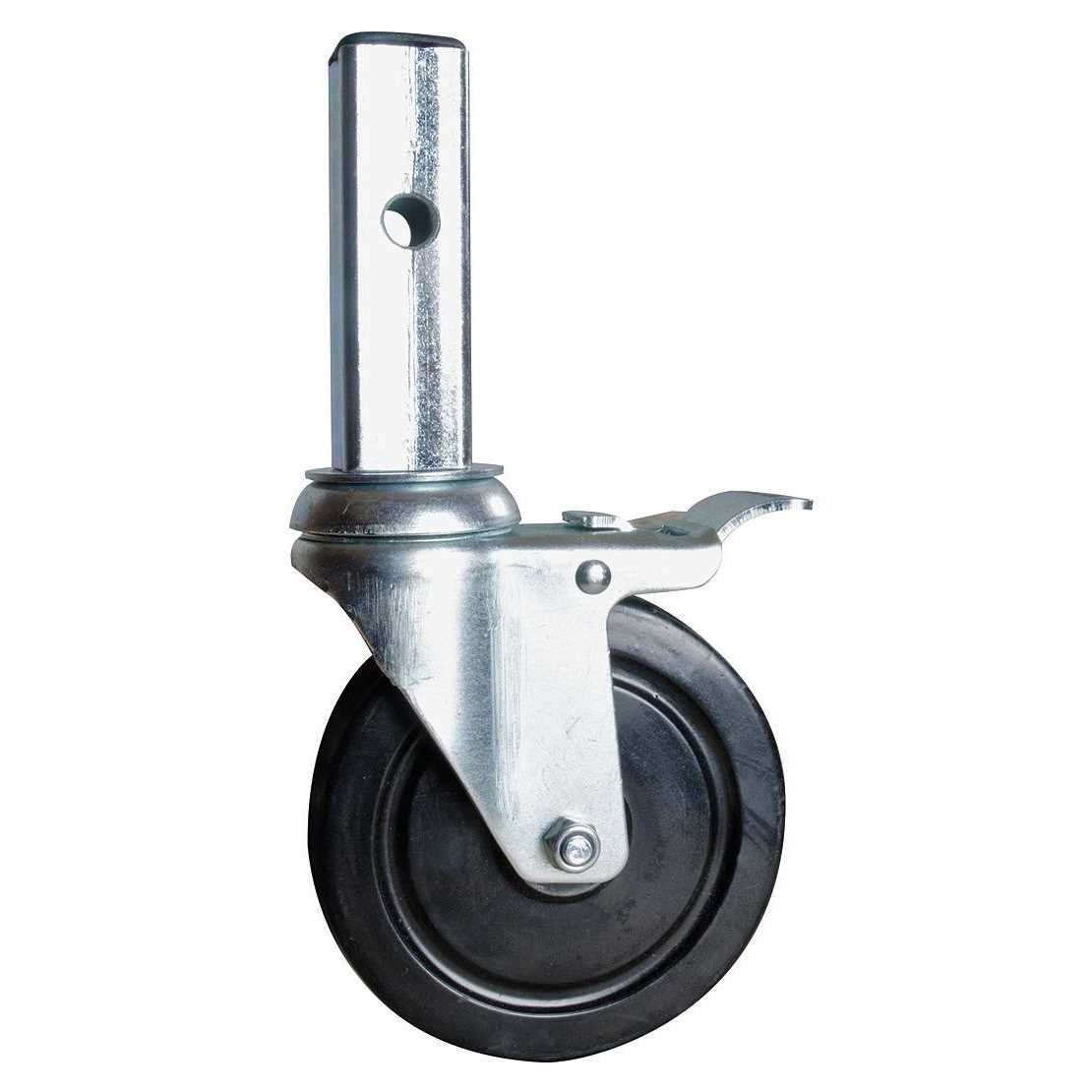 Metaltech Heavy-Duty 8in Scaffold Caster with Foot Brake M-MBC8K4 - MT - Mrs Treak
