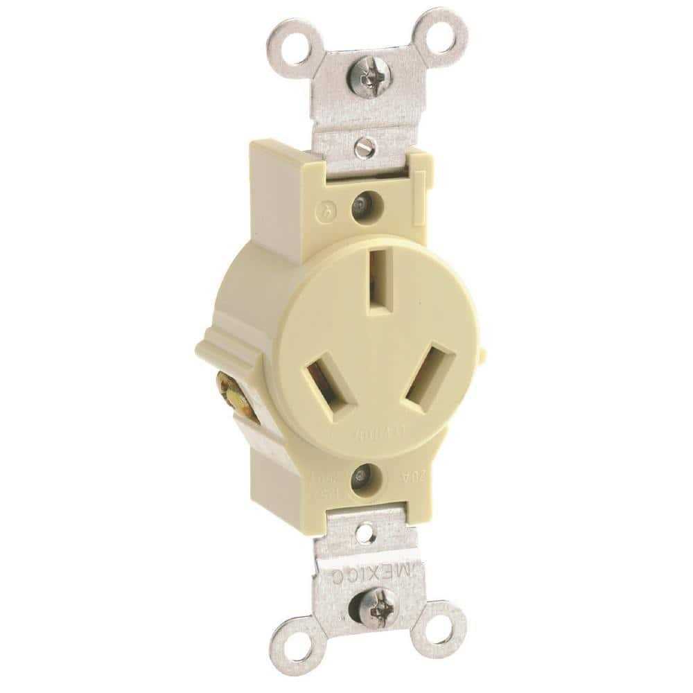Leviton Commercial Grade Angle Cord Plug 020-515AN-00W - MT - Mrs Treak