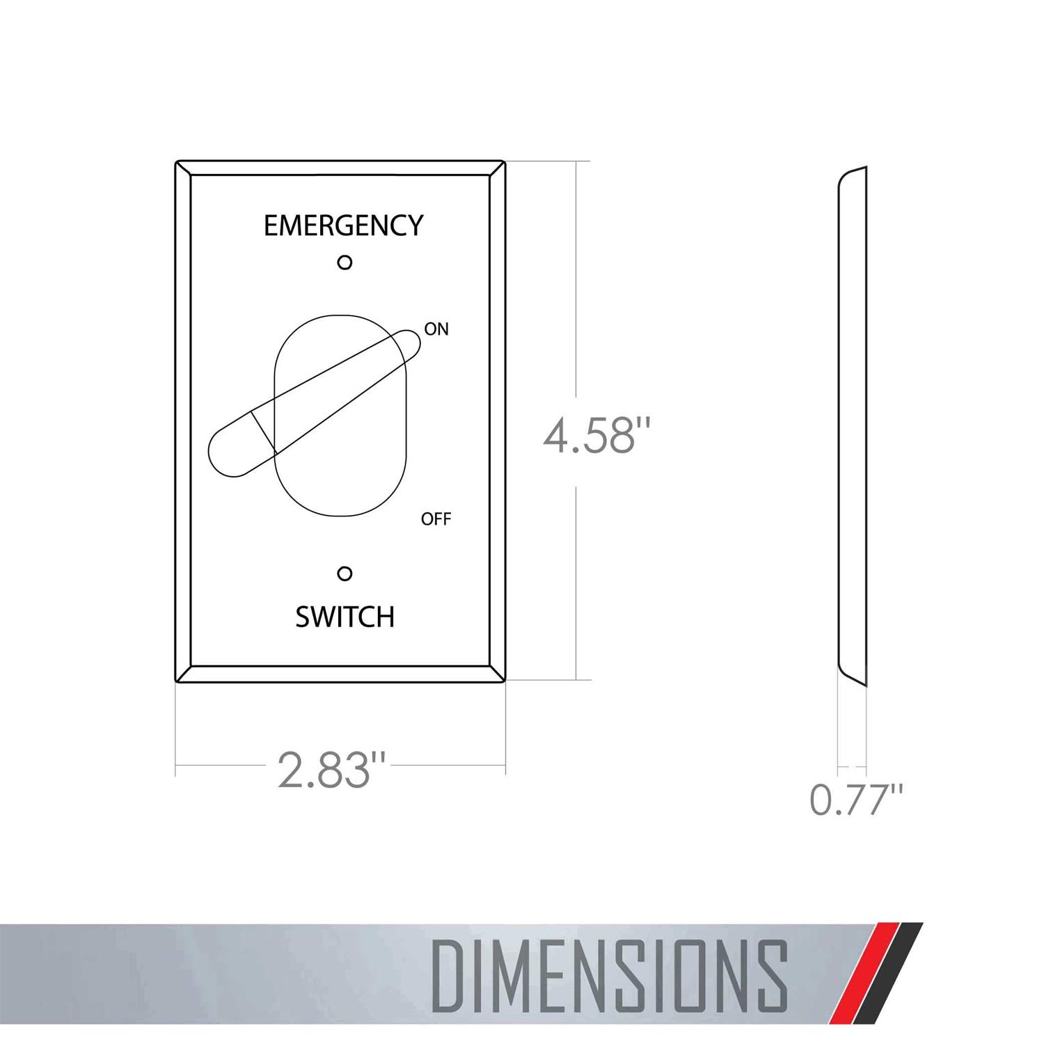 Taymac TB750S Gray Outlet Box - MT - Mrs Treak
