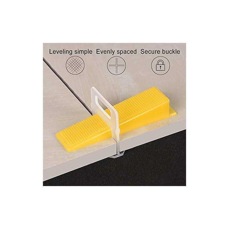 Tile Leveling System Clips DIY Tiles Leveler Spacers - MT - Mrs Treak