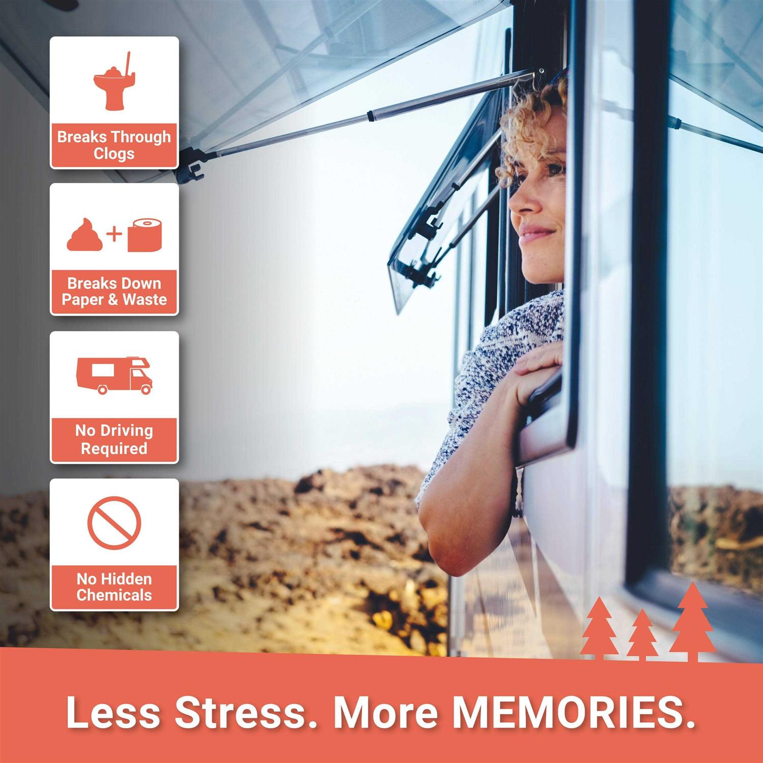 Unique Clean-It RV Black Tank Cleaner Enzyme Liquid - MT - Mrs Treak