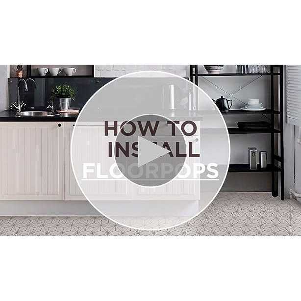 FloorPops Cameron Peel & Stick Floor Tiles - MT - Mrs Treak