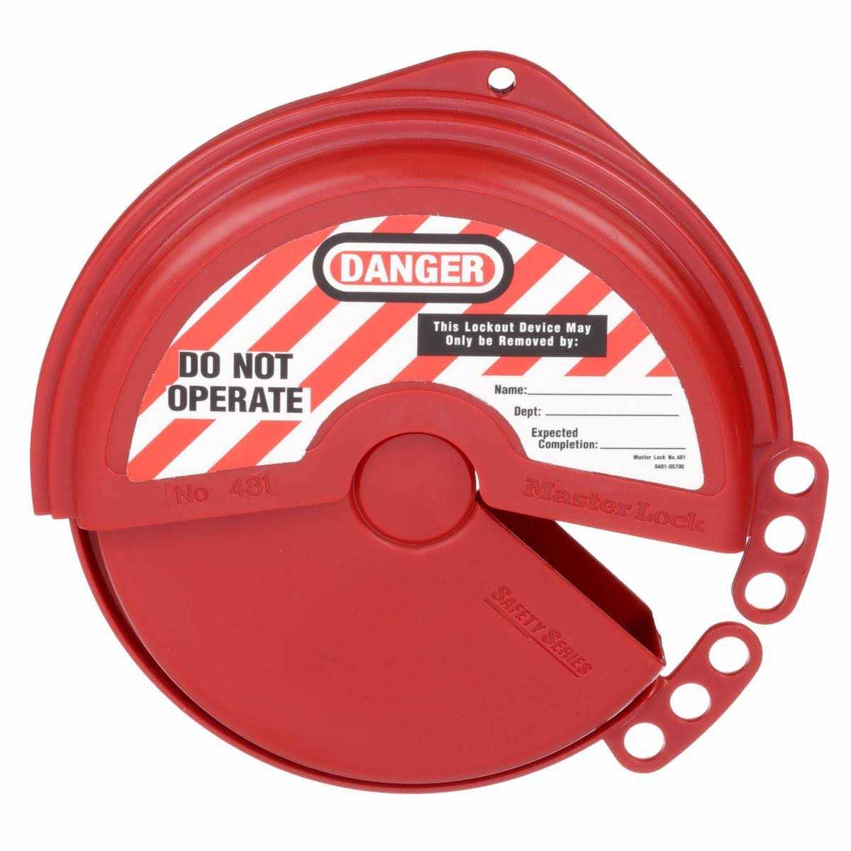 Master Lock 468L Seal-Tight Handle-Off Ball Valve Lockout - MT - Mrs Treak