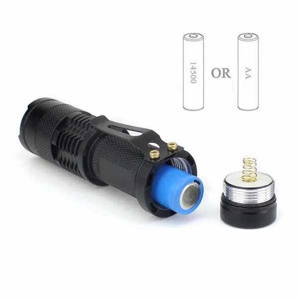 ULTRAFIRE Green Hunting Flashlight XP-E2 LED 650 Lumens Single Mode - MT - Mrs Treak