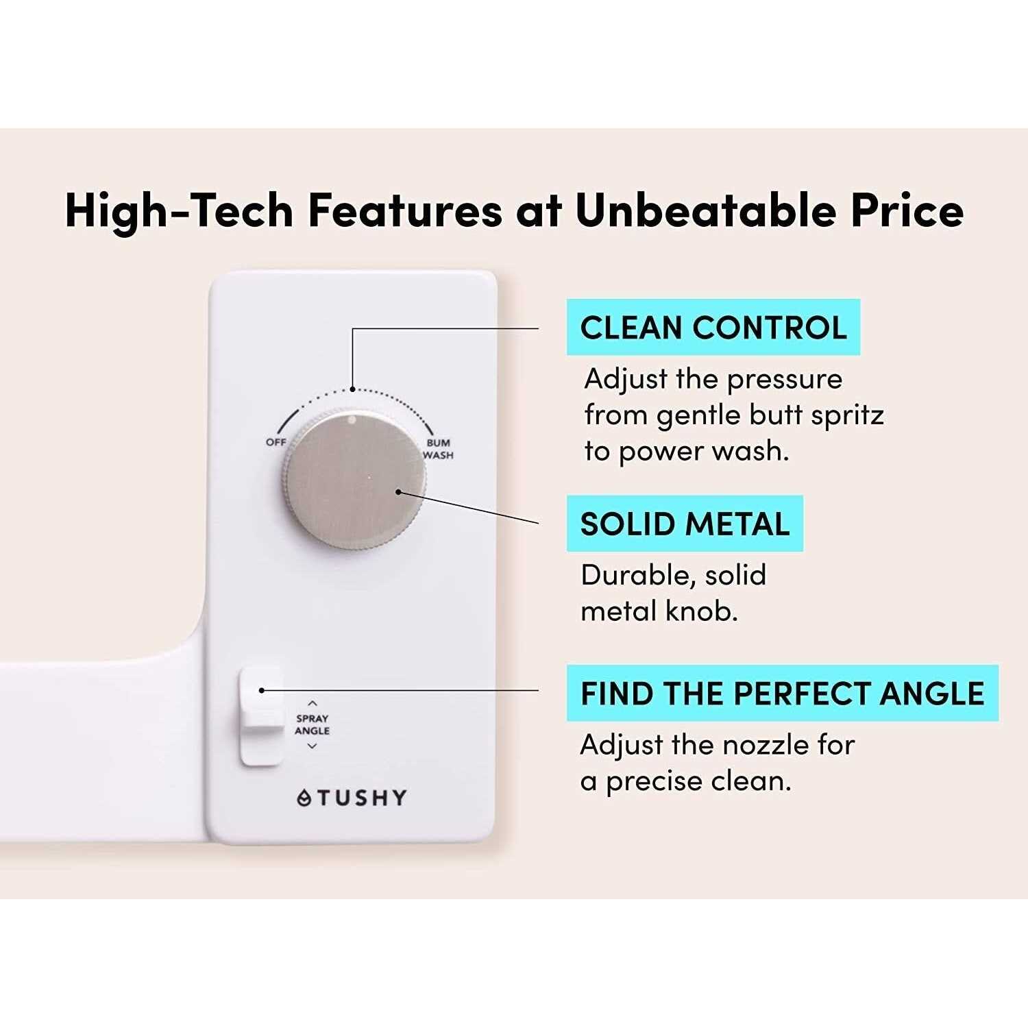 TUSHY Classic 3.0 Bidet Attachment - MT - Mrs Treak