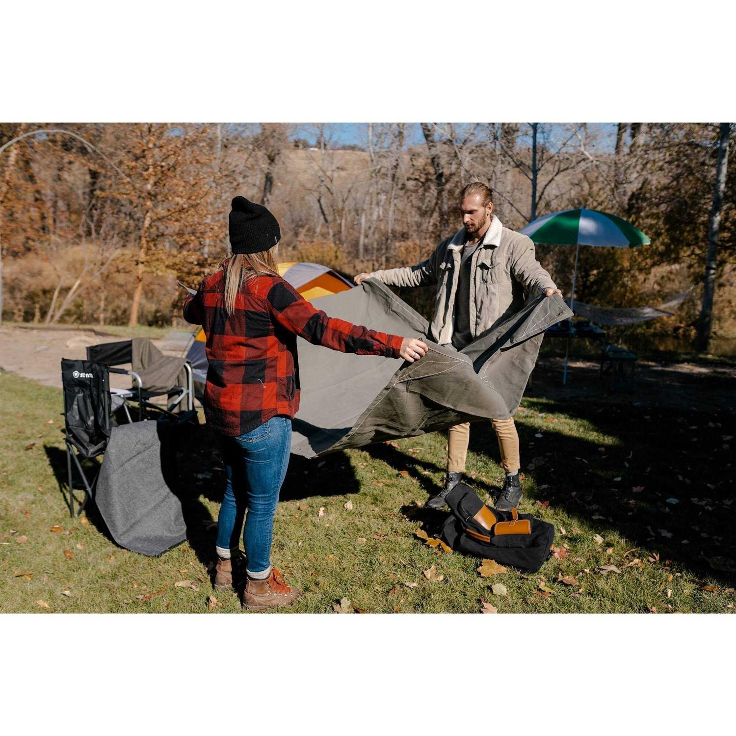 Stansport Heavy Duty Canvas Tarp - MT - Mrs Treak