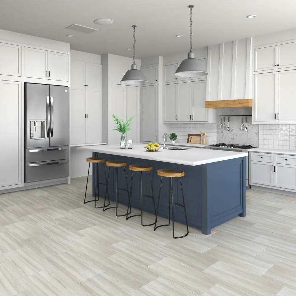 Daltile QuicTile 12 in. x 24 in. Graphite Matte Porcelain Locking Floor Tile - MT - Mrs Treak