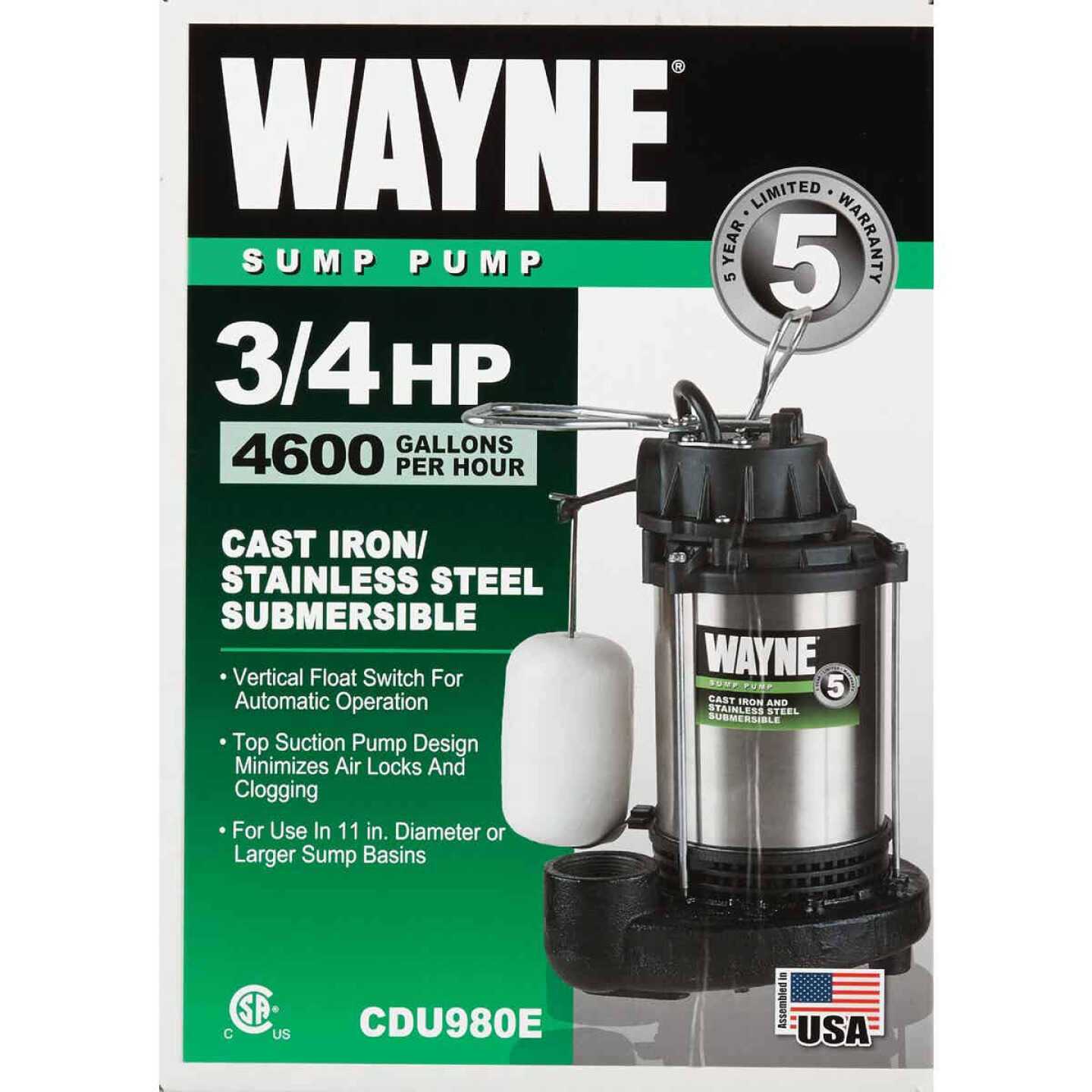 Wayne 2 HP Cast Iron Lawn Pump WLS200 - MT - Mrs Treak