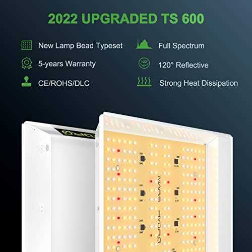 Mars Hydro TS 1000W LED Grow Light Full Spectrum for Indoor Plant Veg Flower HPS - MT - Mrs Treak