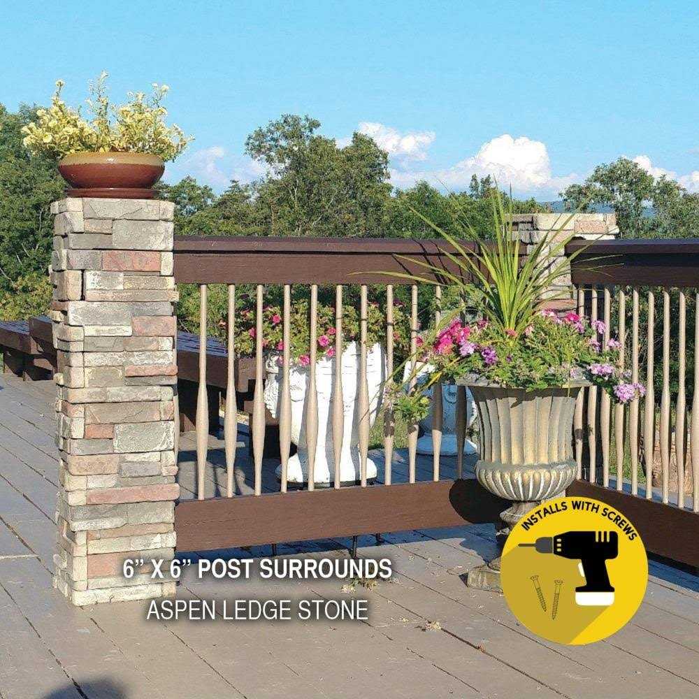 M-Rock P-Series 5 in x 20 Ledge Stone Concrete Stone Veneer - MT - Mrs Treak